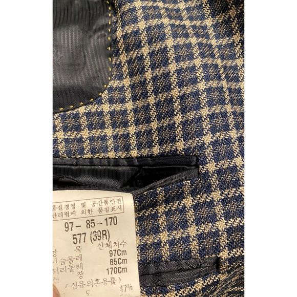 Lanificio Galtes Cardinal Galaxy Wool Sport Coat Blazer 39R - Picture 10 of 14